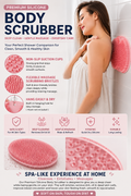 Silicone Multiuse Scrubber For Bath, Foot