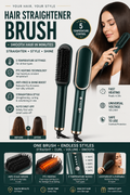 HAIR STRAIGHTENER

BRUSH

SMOOTH HAIR IN MINUTES